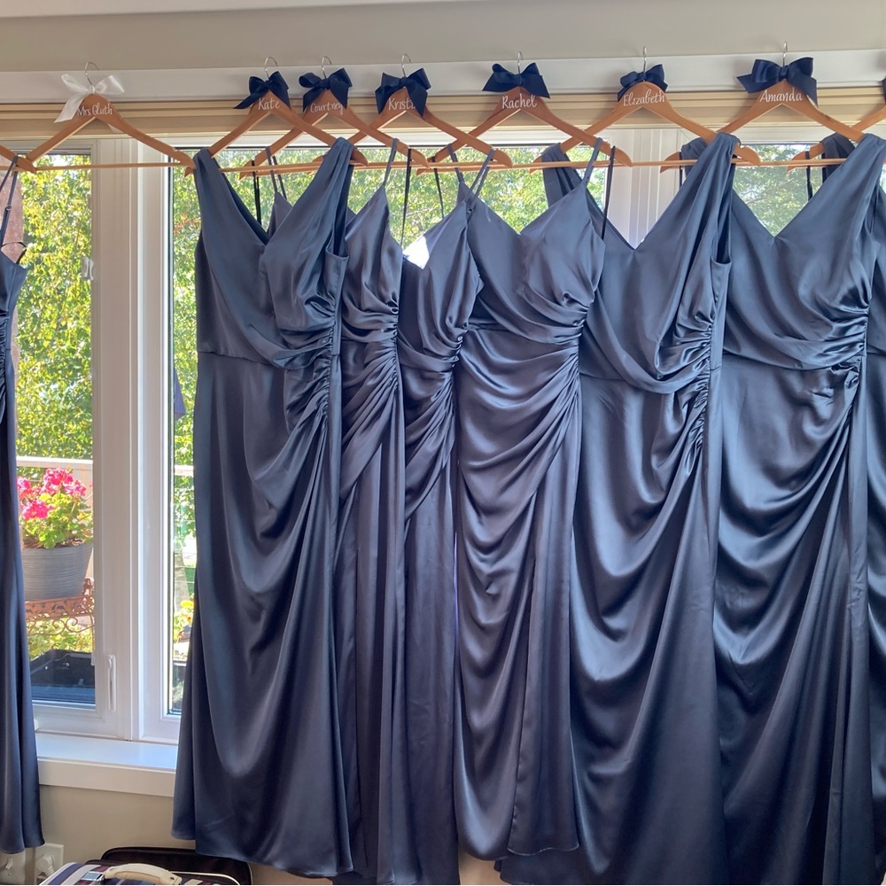 Size 16-Dawson Satin Dress (Revelry) (I have 2 more bridesmaid dresses)